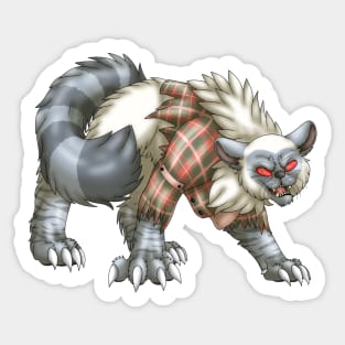 WereCat: Blue Lynx Point Sticker